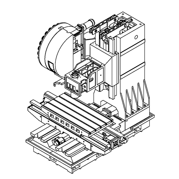 1270立式加工中心床身 1270立式加工中心床身